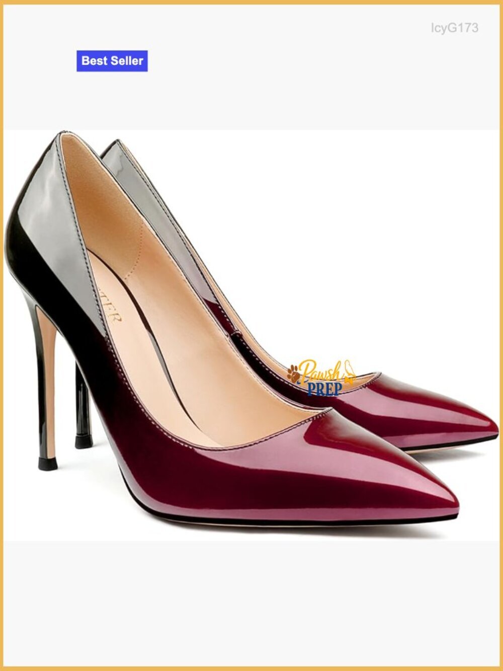 4 Inch Stiletto Pumps Pointed Toe Wedding Dress Shoes Slip On